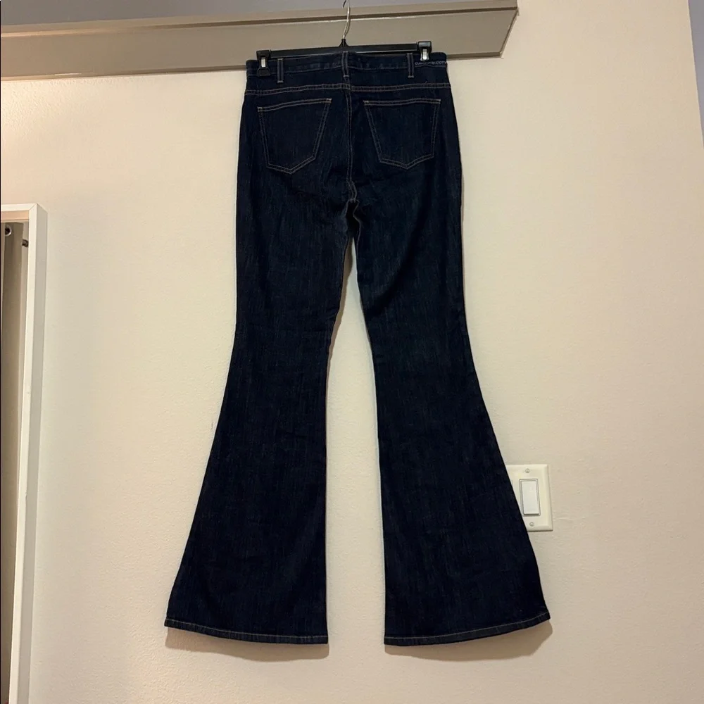 CURRENT/ELLIOTT The High Rise Bell Jeans in Patriot Wash SZ 31 EUC - Picture 3 of 6